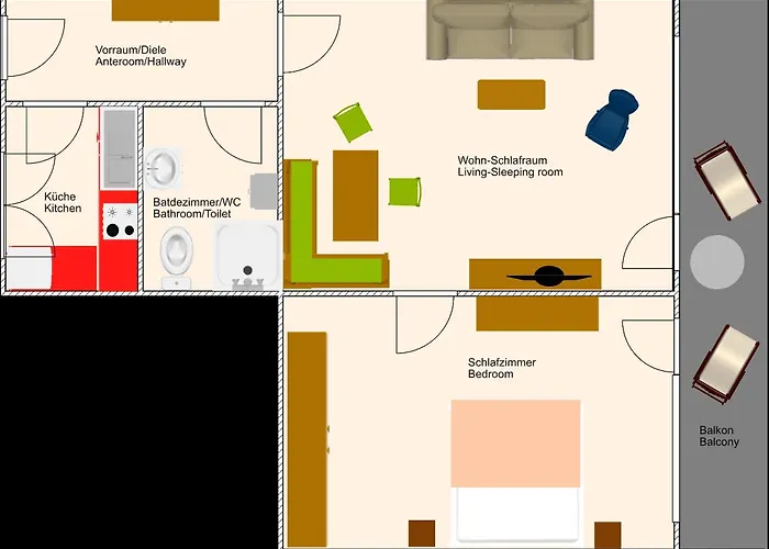 Apartment Ambiente Апартаменты *